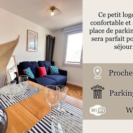 アパート La Des 3 Piliers Avec Parking Prive *