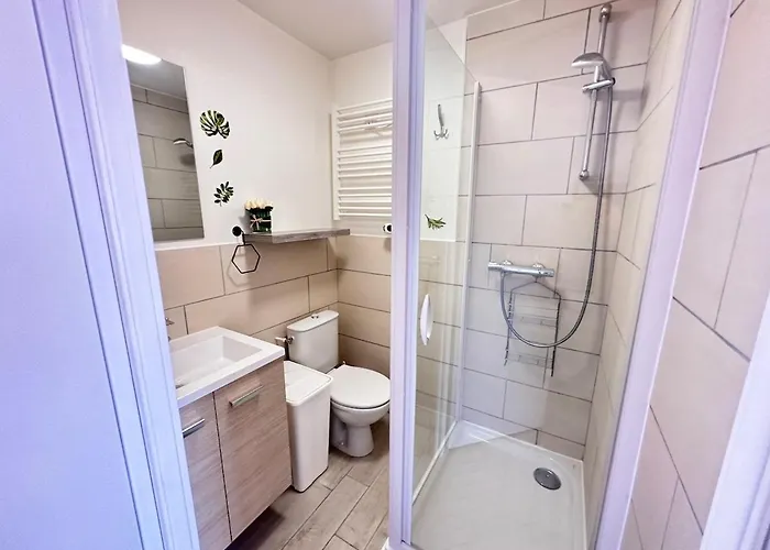 Apartment La Des 3 Piliers Avec Parking Prive Reims